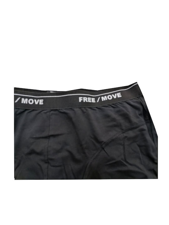 Herren Boxershorts Schwarz 1Packung