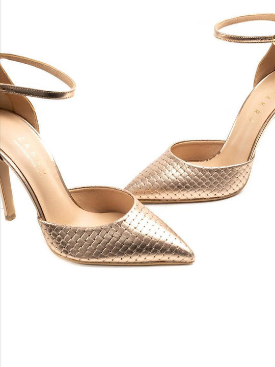Pointed Toe Beige Heels