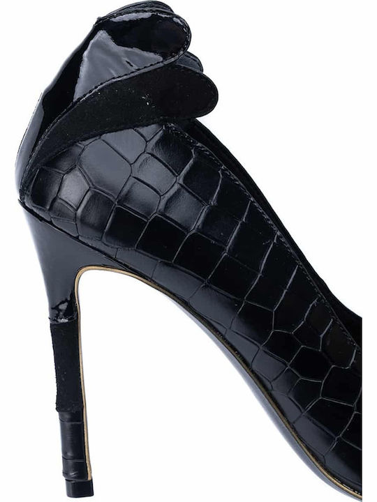 Pumps mit Stiletto-Absatz Schwarz
