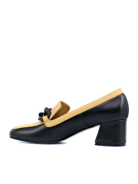 Anatomic Leather Black Heels