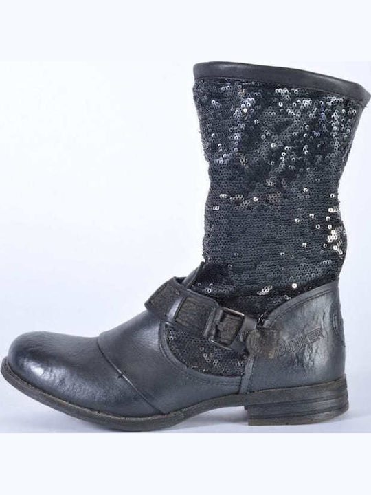 Leather Women's Boots Black