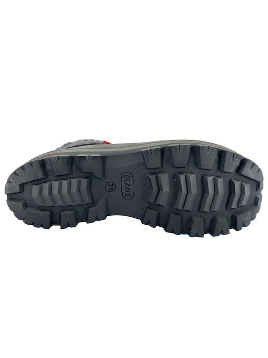Paradise Wintherm Tex 81 Δερμάτινες Γυναικείες Μπότες Χιονιού Μαύρες