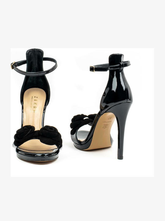 Leather Sandals Black