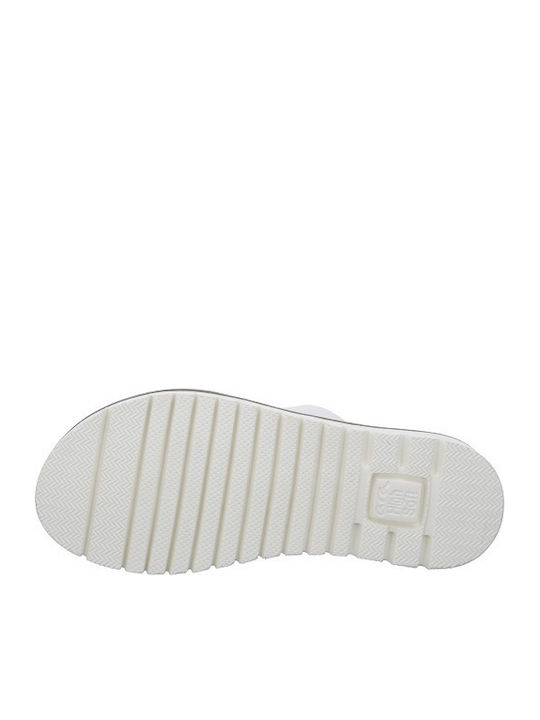 Flache Sandalen für Damen Anatomisch in Weiß Farbe