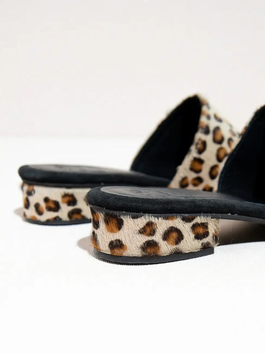 Flat Δερμάτινα Mules