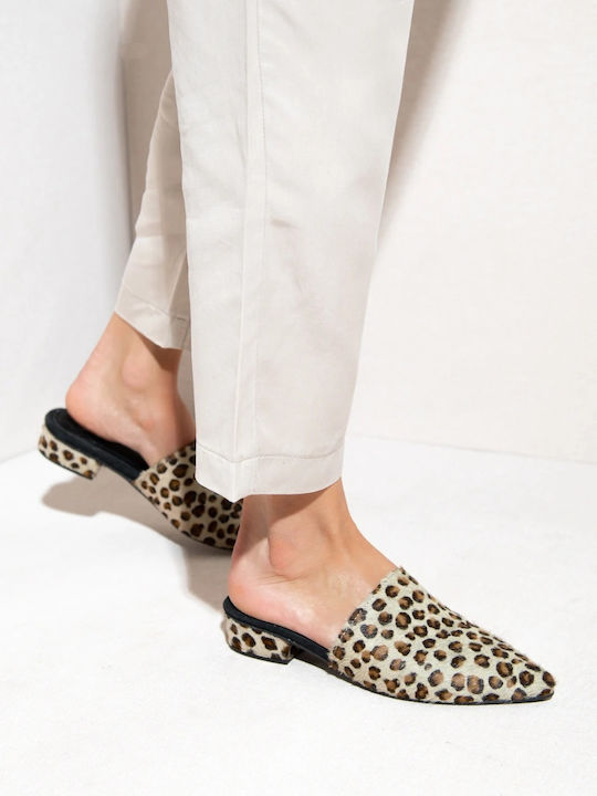 Flat Δερμάτινα Mules