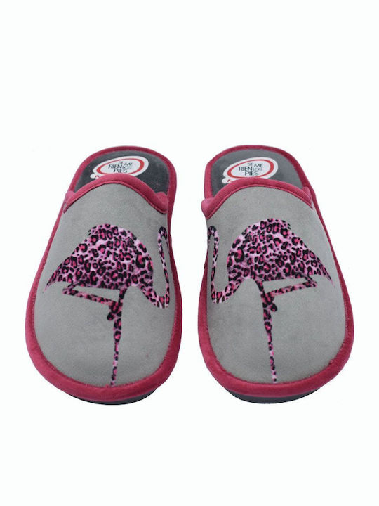 Anatomical Women's Slippers Gray