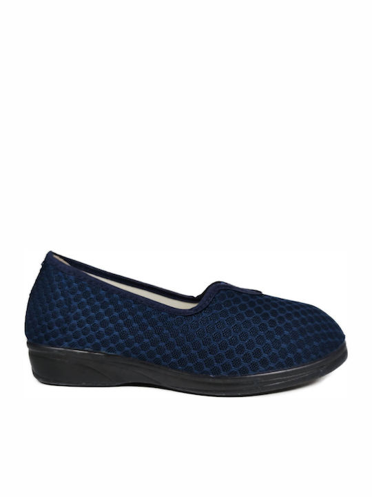 Closed Women's Slippers Blue