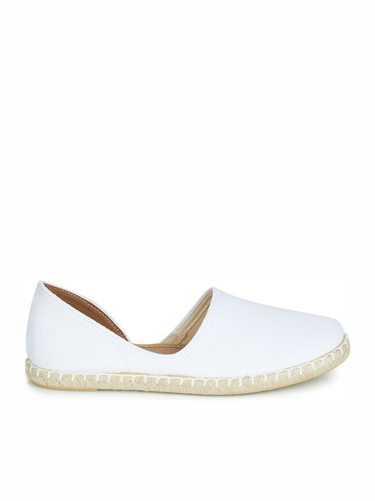 Women's Fabric Espadrilles White