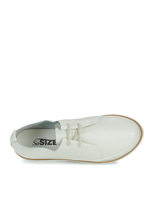 Impal Damen Oxfords in Weiß Farbe