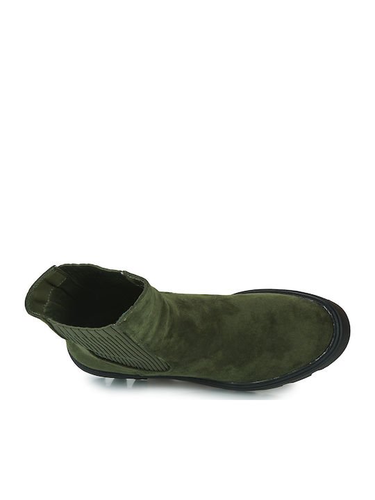 Amande Damen Stiefeletten Khaki
