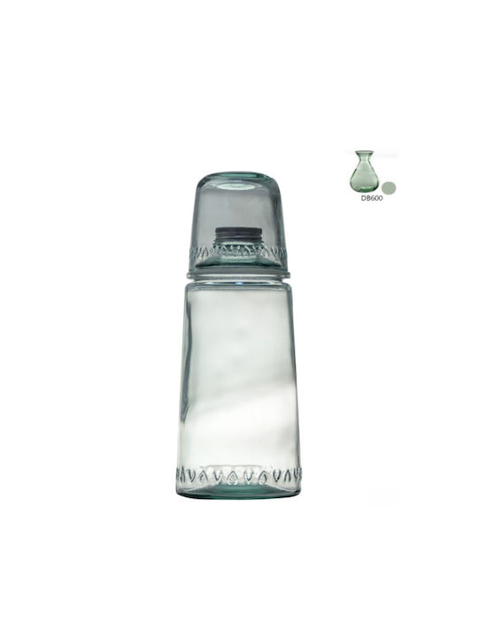 Vidrios San Miguel Bottle Water Glass with Screw Cap Transparent 320ml