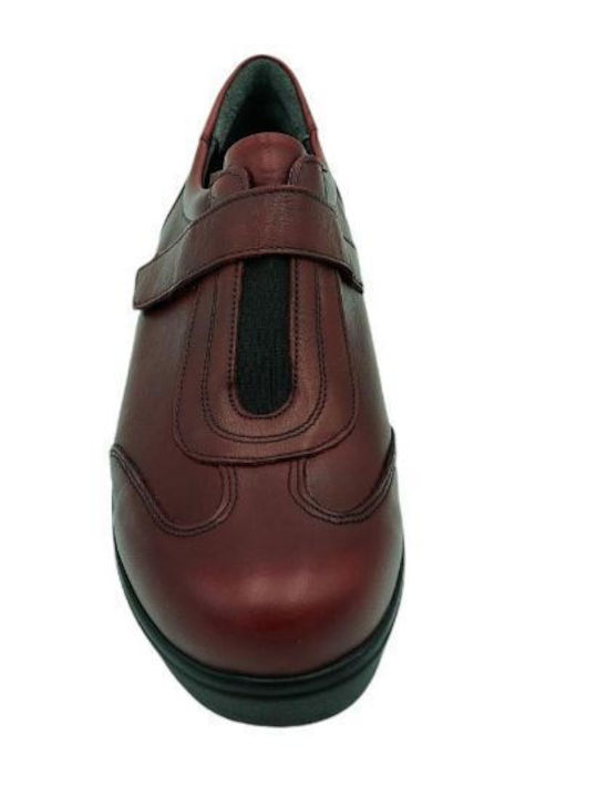 Anatomic Women's Slip-On Leather Burgundy