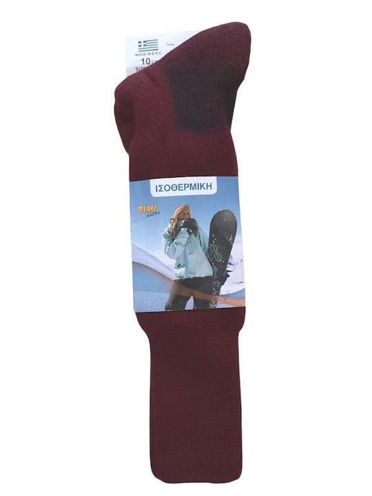 Dimi Socks Damen Thermo Socken Rote