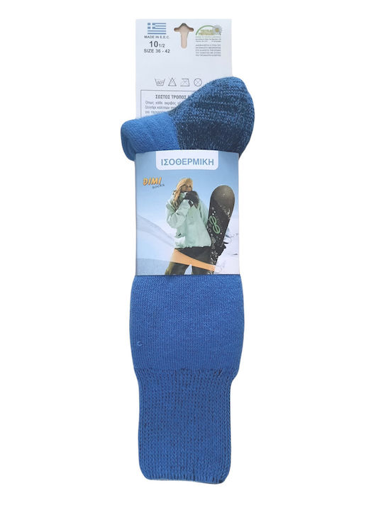 Dimi Socks Женски термо чорапи Черен