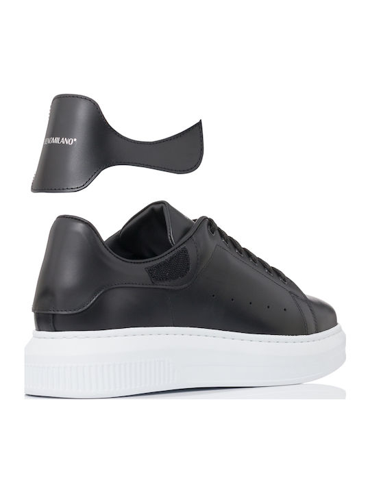 Adidasi Flatforms Pentru Bărbați Negri