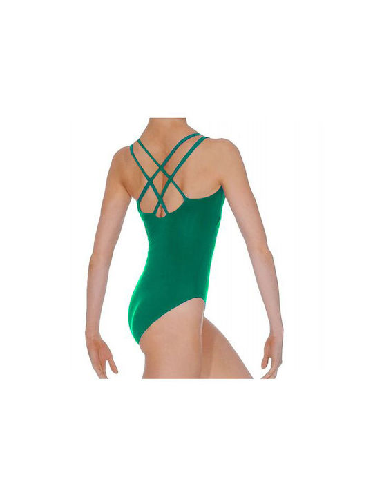 Camisole Κορμάκι Πράσινο για Ρυθμική