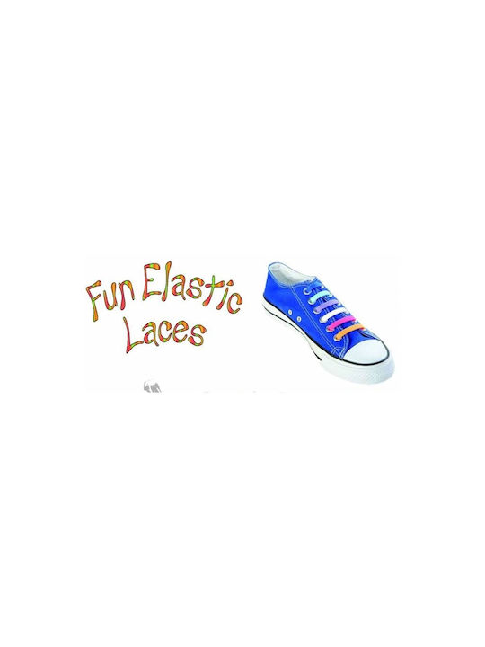 Ελαστικά Κορδόνια Χωρίς Δέσιμο Fun Elastic Laces R 1841 Lime Πρασινο