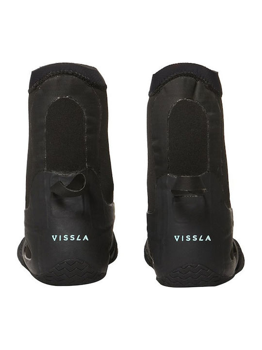 7 Seas 5mm Round Toe Surf Boots Black