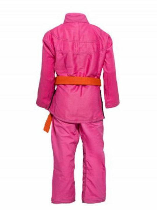Okami Gi Uniform Jiu Jitsu Rosa