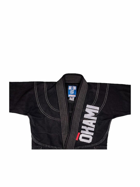 Okami Gi Kids Brazilian Jiu Jitsu Uniform Black