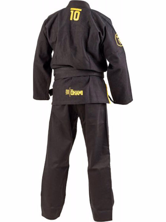 Okami Men's Brazilian Jiu Jitsu Uniform Black