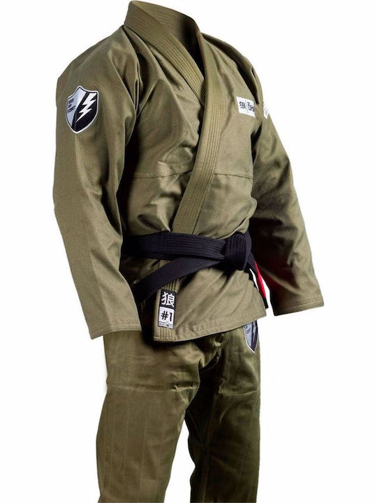 Okami Ανδρική Στολή Brazilian Jiu Jitsu Πράσινη