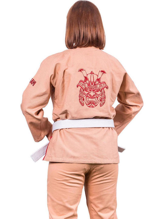 Okami Γυναικεία Στολή Brazilian Jiu Jitsu Μπεζ
