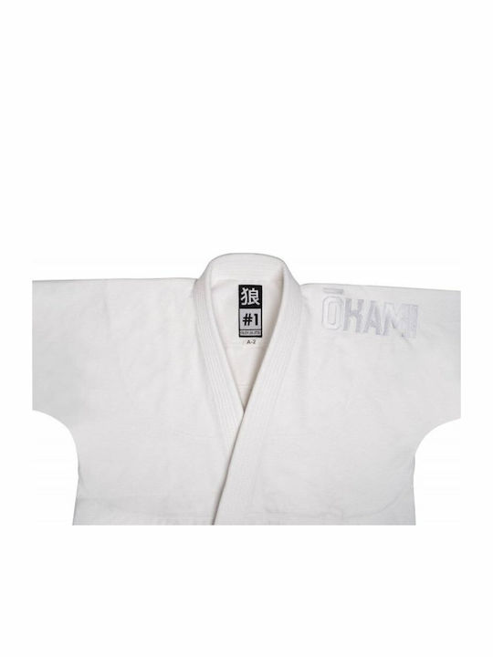 Okami Men's Brazilian Jiu Jitsu Uniform White