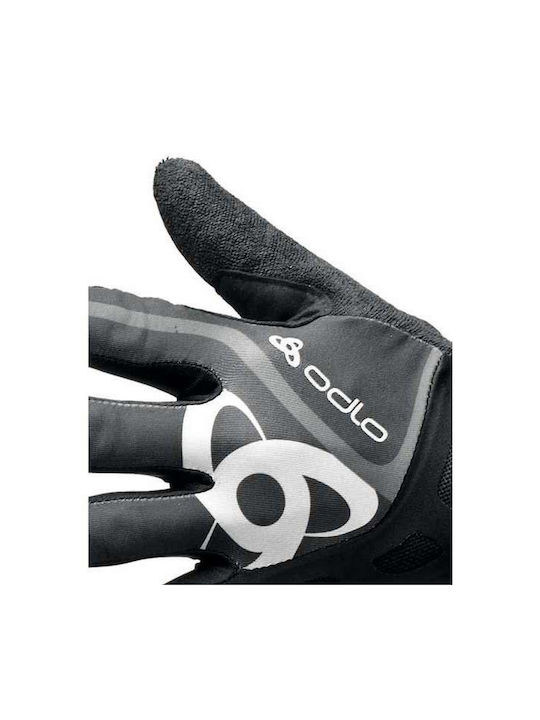 Odlo Endurance Voll Finger Fahrradhandschuhe Schwarz Odlo Endurance Voll Finger Fahrradhandschuhe Schwarz