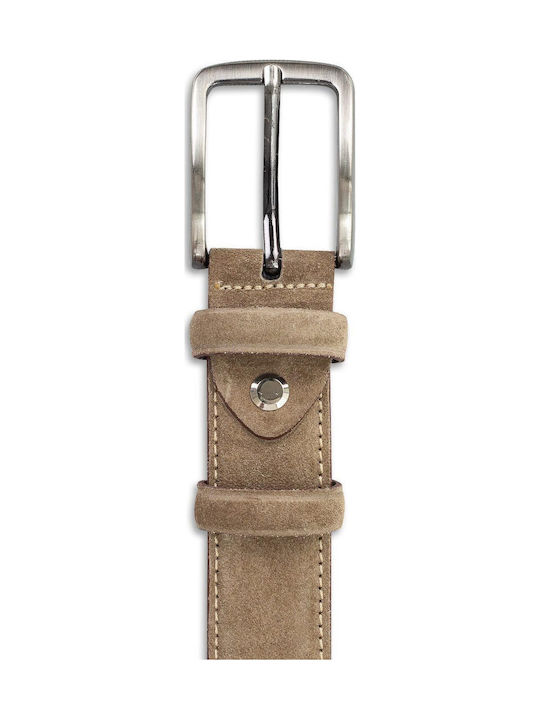 Herren Gürtel aus Künstliches Leder Beige