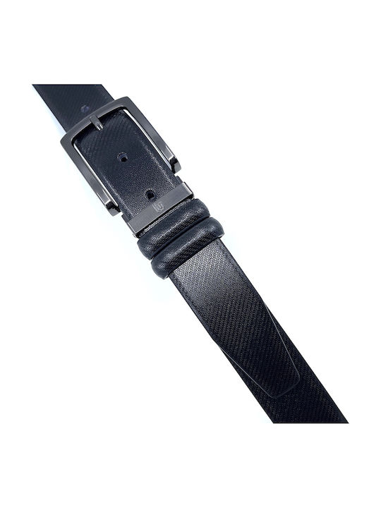 Herren Gürtel Leder Schwarz