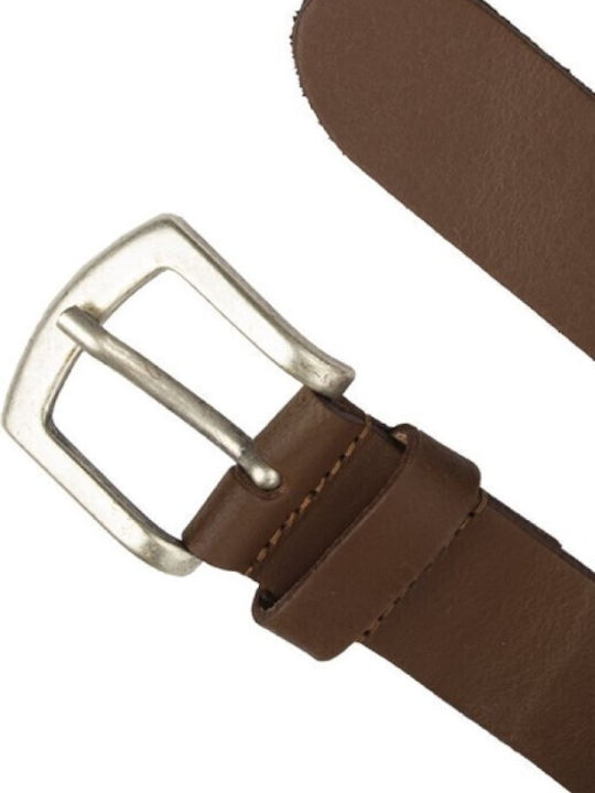 40381 Herren Gürtel Leder Braun