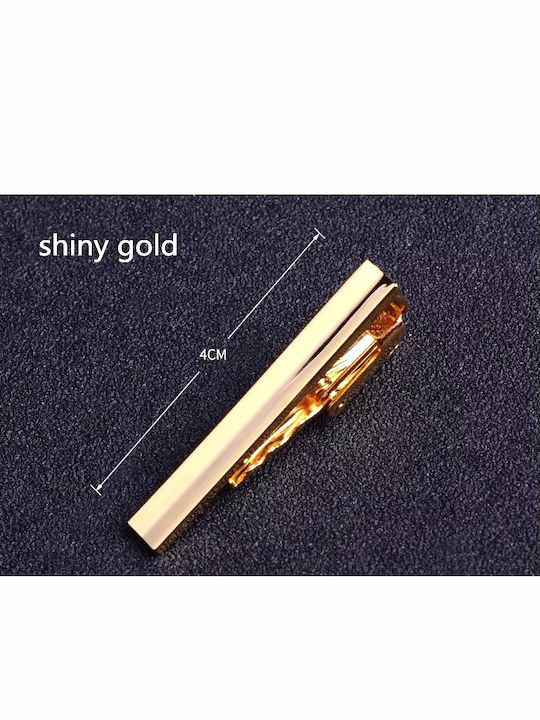 Legend Accessories Krawattenklammer aus Metallisch Gold