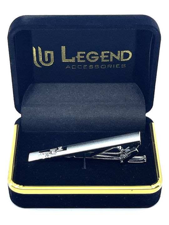 Legend Accessories Clip Γραβάτας από Ασήμι