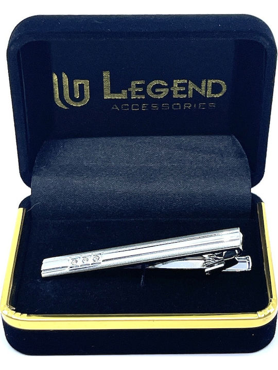 Legend Accessories Krawattenklammer aus Silber Silber