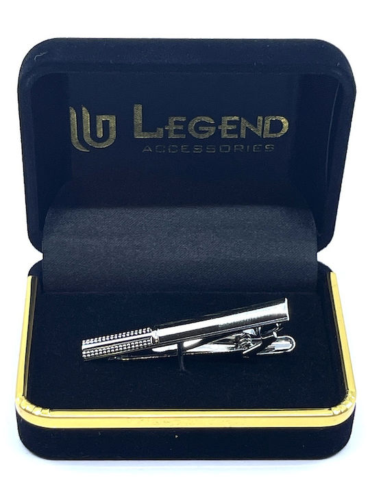 Legend Accessories Клип за вратовръзка от Silver в цвят Сребрист
