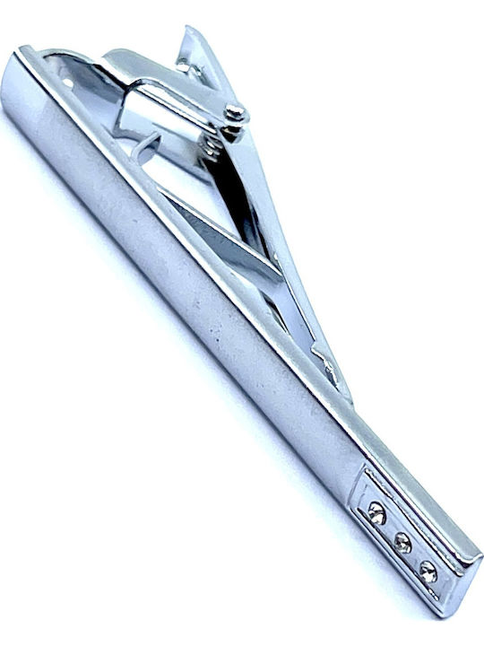 Legend Accessories Clip Γραβάτας από Ασήμι