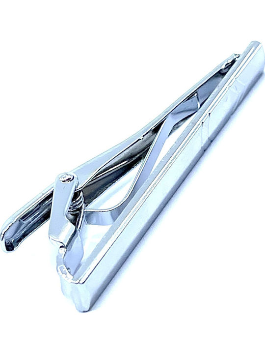 Legend Accessories Silver Tie Clip Silver 5cm