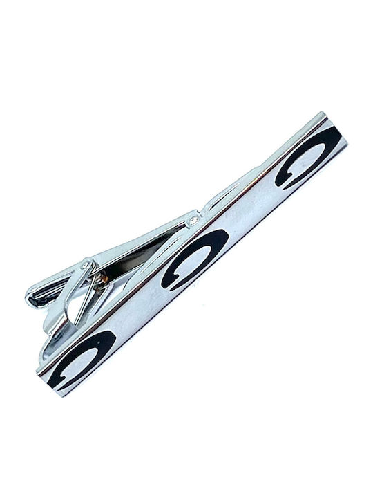 Legend Accessories Silver Tie Clip Silver 5cm
