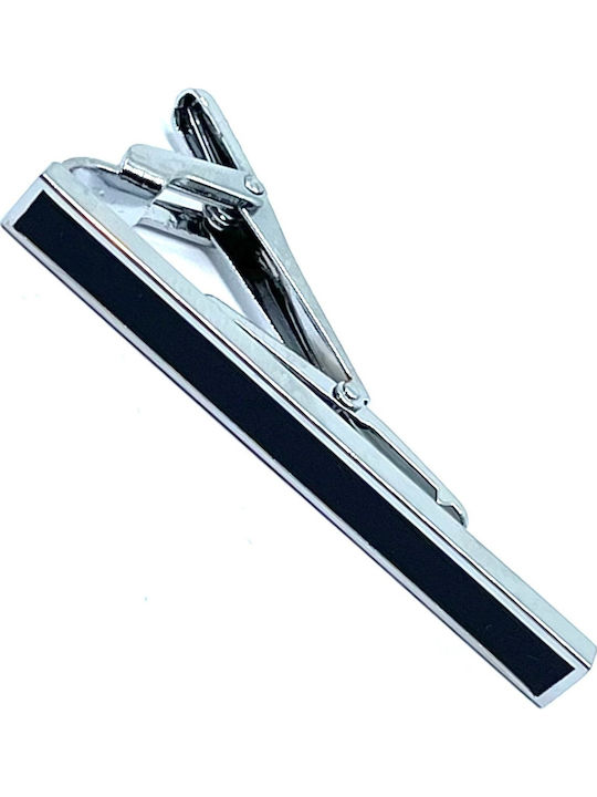 Legend Accessories Silver Tie Clip Silver 5cm