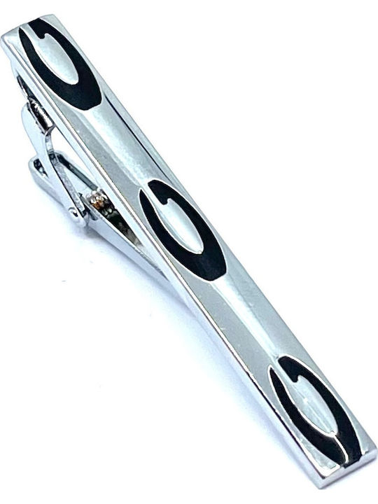 Legend Accessories Silver Tie Clip Silver 5cm