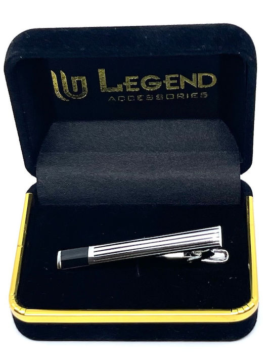 Legend Accessories Clip Γραβάτας από Ασήμι
