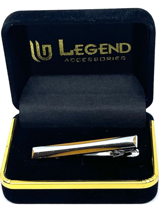 Legend Accessories Clip Γραβάτας από Ασήμι