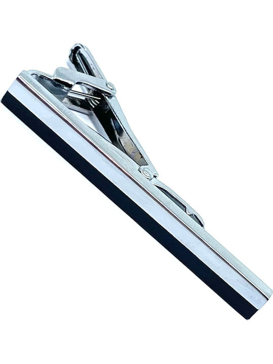 Legend Accessories Silver Tie Clip Silver 5cm