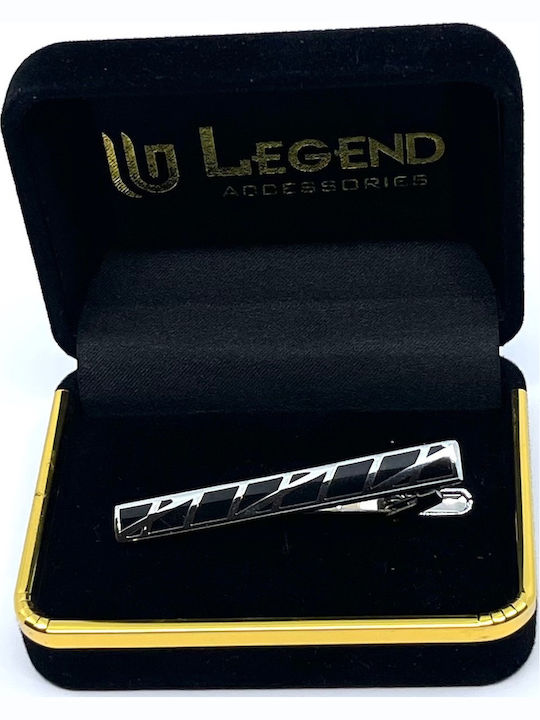 Legend Accessories Клип за вратовръзка от Silver в цвят Сребрист
