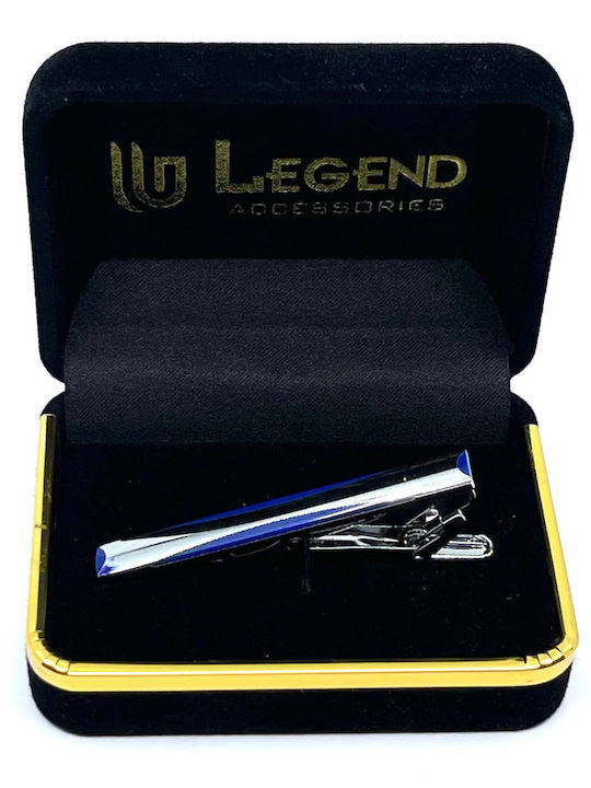 Legend Accessories Клип за вратовръзка от Silver в цвят Сребрист