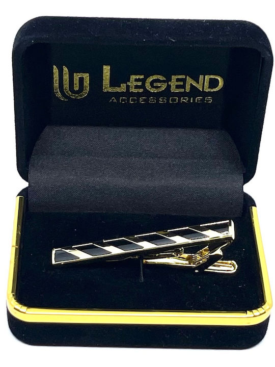 Legend Accessories Krawattenklammer Schwarz