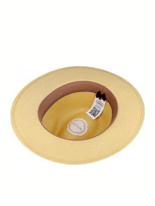 Stetson Ψάθινο Ανδρική Τραγιάσκα Μπεζ