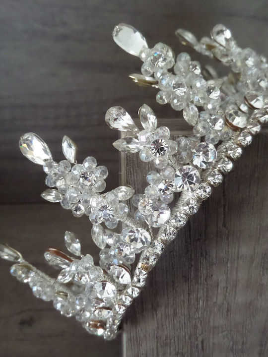 Tiara De Mireasă K650 Sil-k650